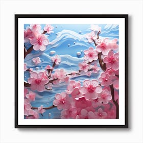 Cherry Blossoms 1 Art Print