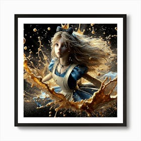 Alice In Wonderland 4 Art Print