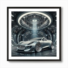 Jaguar F-Type Concept 4 Art Print