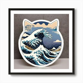 Great Wave Off Kanagawa 1 Art Print