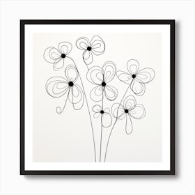 Flowers In A Vase 12 Art Print