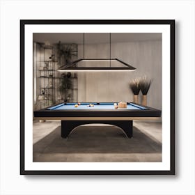 Pool Table Art Print