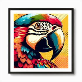 Pop Parrot 2 Art Print