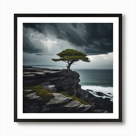 Lone Tree 1 Art Print