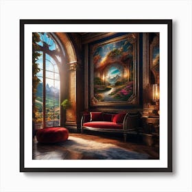 Fairytale Room Art Print