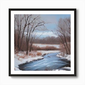 Winter'S Day Art Print