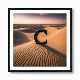 The Letter C Art Print