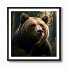 King of the Forest Art Print