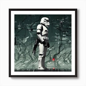 Stormtrooper Art Print