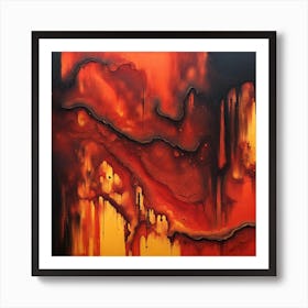 See You At The Bar In Hell - Wall of Blood Art Print