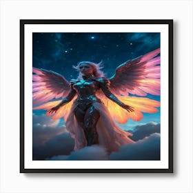 Angel Wings 5 Art Print