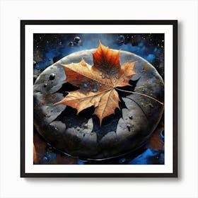 Autumn Leaf Art Print