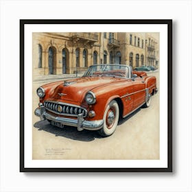 Classic Car Art Print