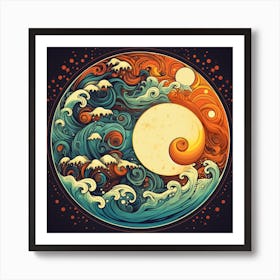 Great Wave 17 Art Print