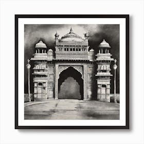 Rajasthan Gate Art Print
