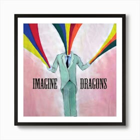 Imagine Dragons Album Cover 5 Art Print