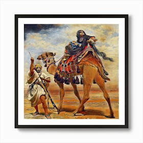 Egyptian Camel Art Print