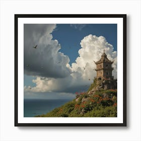 Chinese Pagoda Art Print