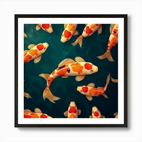 Koi Fish 113 Póster