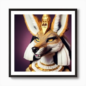 Egyptian Fox 2 Art Print