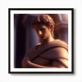 Statue Of Aphrodite 6 Art Print