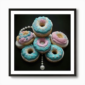 Donuts 2 Art Print