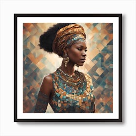 African Woman 1 Art Print