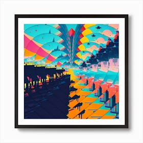 Psychedelic Art Art Print