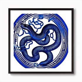 Water Snake Art Print