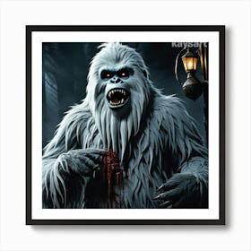 Sasquatch 2 Art Print