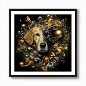 Golden Retriever 5 Art Print