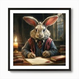 Harry Potter Rabbit 1 Art Print