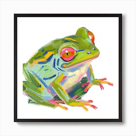Red Eyed Tree Frog 02 Art Print