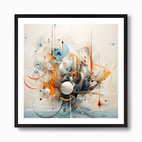 Abstract And Surreal Art Series By Csaba Fikker 024 Art Print