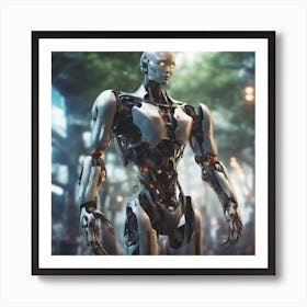 A Highly Advanced Android With Synthetic Skin And Emotions, Indistinguishable From Humans 16 Art Print