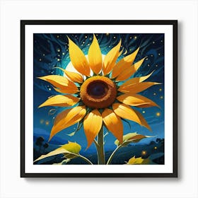 Sunflower 13 Art Print