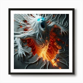 Demon 4 Art Print