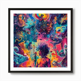 Cult Of Personality Art Print