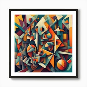 Abstract Painting 1 Art Print