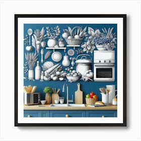 Kitchen Wall Art 2 Art Print