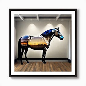 Horse Wall Art Art Print