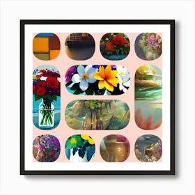 Flowers In A Vase Art Print