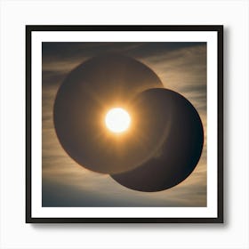 Eclipse - Eclipse Stock Videos & Royalty-Free Footage Art Print