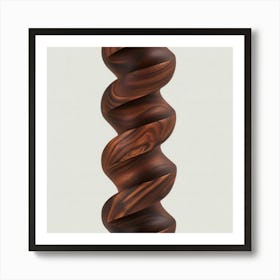 Spiral Sculpture Art Print