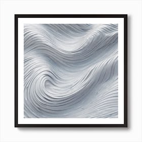 Wave Pattern Art Print