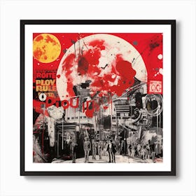 Street Scene Art Print