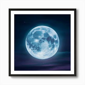 Full Moon 9 Art Print