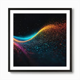 Abstract Wave 3 Art Print