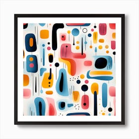 Abstract Pattern Art Print