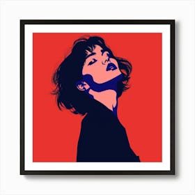 Portrait Of A Woman 245 Art Print